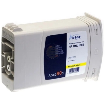Astar Tintenpatrone gelb HC (AS60803) ersetzt 80 Astar Tintenpatrone gelb HC (AS60803) ersetzt 80