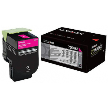 Lexmark Toner-Kit magenta HC (70C0H30, 700H3)