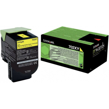 Lexmark Toner-Kit Return gelb HC (70C2XY0)