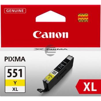 Canon Tintenpatrone gelb HC (6446B004, CLI-551YXL)