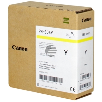 Canon Tintenpatrone gelb (6660B001, PFI-306Y)