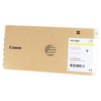 Canon Tintenpatrone gelb HC (6684B001, PFI-706Y)