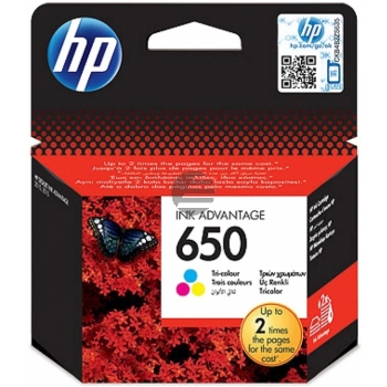 HP Tintendruckkopf 3-farbig (CZ102AE, 650)