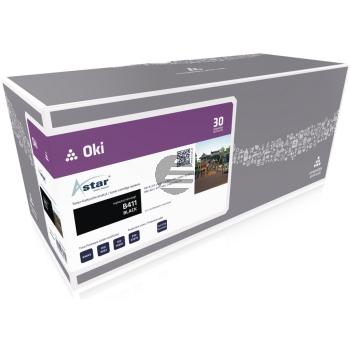 Astar Toner-Kit schwarz (AS10702) ersetzt 44574702 Astar Toner-Kit schwarz (AS10702) ersetzt 44574702