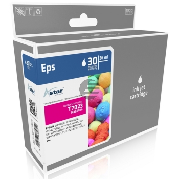 Astar Tintenpatrone magenta HC (AS15272) ersetzt T7023 Astar Tintenpatrone magenta HC (AS15272) ersetzt T7023