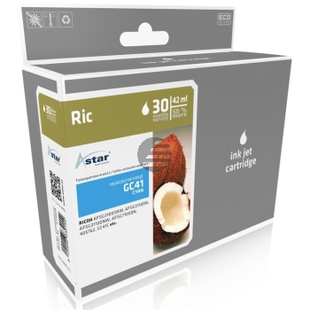 Astar Gel-Kartusche cyan HC (AS15414) ersetzt GC-41CH Astar Gel-Kartusche cyan HC (AS15414) ersetzt GC-41CH