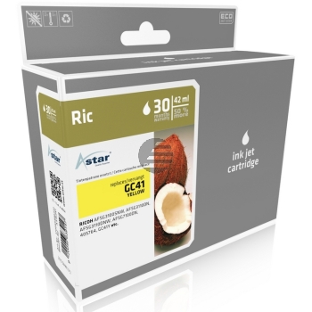 Astar Gel-Kartusche gelb HC (AS15341) ersetzt GC-41YH Astar Gel-Kartusche gelb HC (AS15341) ersetzt GC-41YH
