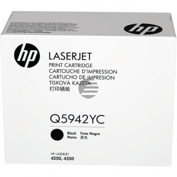 HP Toner-Kartusche Contract schwarz (Q5942YC, 42YC) HP Toner-Kartusche Contract schwarz (Q5942YC, 42YC)