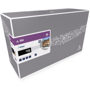 Astar Toner-Kit schwarz (AS11031) ersetzt 44469803 Astar Toner-Kit schwarz (AS11031) ersetzt 44469803