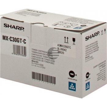 Sharp Toner-Kit cyan (MX-C30GTC)