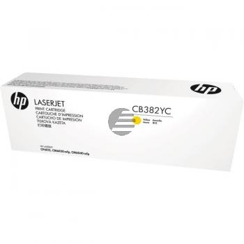 HP Toner-Kit Contract (nur für Vertragskunden) gelb (CB382YC, 824AC)