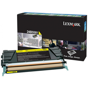 Lexmark Toner-Kit Return gelb (24B5581)