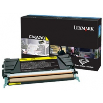 Lexmark Toner-Kit Corporate gelb (C746A3YG)