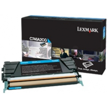 Lexmark Toner-Kit Corporate cyan (C746A3CG)
