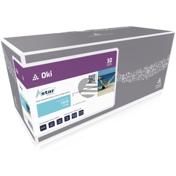 Astar Toner-Kit cyan (AS14610) ersetzt 44315307 Astar Toner-Kit cyan (AS14610) ersetzt 44315307
