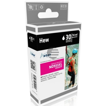Astar Tintenpatrone magenta HC (AS15253) ersetzt 933XL Astar Tintenpatrone magenta HC (AS15253) ersetzt 933XL