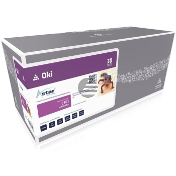 Astar Toner-Kit magenta (AS12301) ersetzt 44973534 Astar Toner-Kit magenta (AS12301) ersetzt 44973534