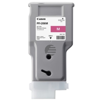 Canon Tintenpatrone magenta HC (5305B001, PFI-206M) Canon Tintenpatrone magenta HC (5305B001, PFI-206M)