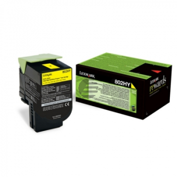 Lexmark Toner-Kit Corporate gelb HC plus (80C2HYE)
