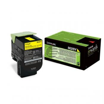 Lexmark Toner-Kit Corporate gelb HC (80C2SYE, 802SYE)