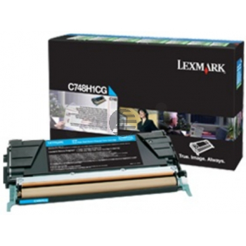 Lexmark Toner-Kit Corporate cyan HC (C748H3CG)