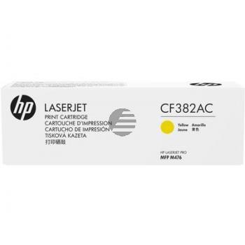 HP Toner-Kartusche Contract (nur für Vertragskunden) gelb (CF382AC, 312AC)