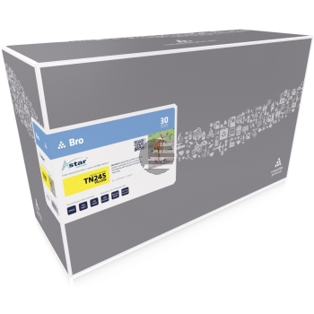Astar Toner-Kit gelb HC (AS13314) ersetzt TN-245Y Astar Toner-Kit gelb HC (AS13314) ersetzt TN-245Y