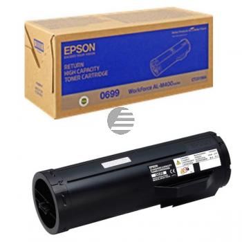 Epson Toner-Kit Return schwarz HC (C13S050699, 0699)