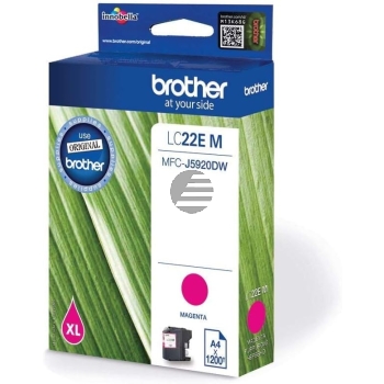 Brother Tintenpatrone magenta (LC-22EM)
