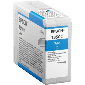 Epson Tintenpatrone cyan (C13T850200, T8502)