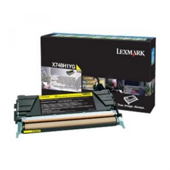 Lexmark Toner-Kit Corporate gelb HC (X748H3YG)