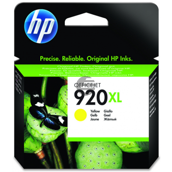 HP Tintenpatrone gelb HC (CD974AE#BGX, 920XL)
