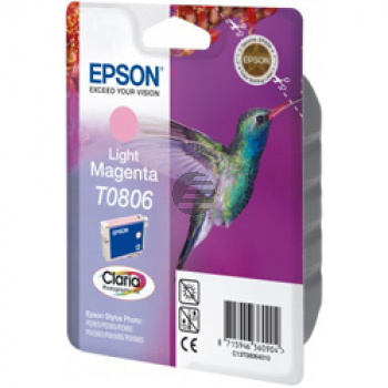 Epson Tintenpatrone magenta light (C13T08064011, T0806)