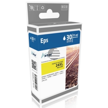 Astar Tintenpatrone gelb HC (AS15243) ersetzt T2434 Astar Tintenpatrone gelb HC (AS15243) ersetzt T2434