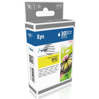 Astar Tintenpatrone gelb (AS15263) ersetzt T2614 Astar Tintenpatrone gelb (AS15263) ersetzt T2614