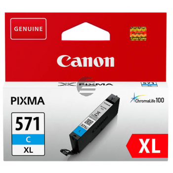 Canon Tintenpatrone cyan HC (0332C001, CLI-571XLC)