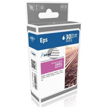 Astar Tintenpatrone magenta HC (AS15242) ersetzt T2433 Astar Tintenpatrone magenta HC (AS15242) ersetzt T2433