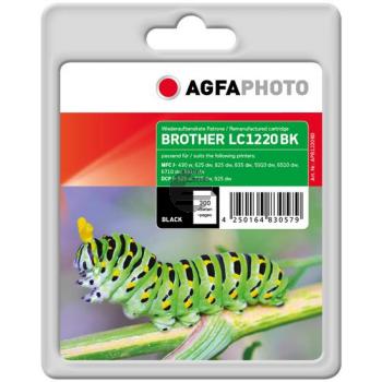 Agfaphoto Tintenpatrone schwarz (APB1220BD) ersetzt LC-1220BK