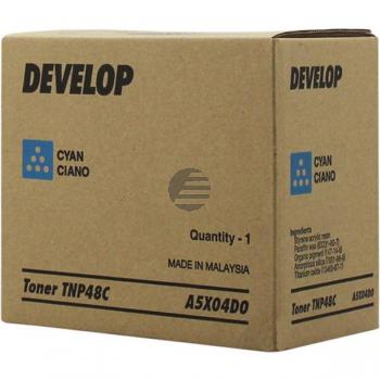 Develop Toner-Kit cyan (A5X04D0, T-NP48C)