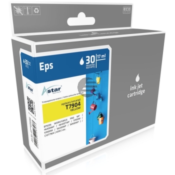 Astar Tintenpatrone gelb HC (AS15389) ersetzt T7904 Astar Tintenpatrone gelb HC (AS15389) ersetzt T7904