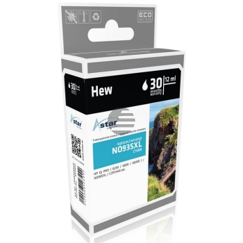Astar Tintenpatrone cyan HC (AS15499) ersetzt 935XL Astar Tintenpatrone cyan HC (AS15499) ersetzt 935XL