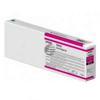 Epson Tintenpatrone magenta HC (C13T804300, T8043)