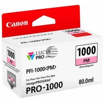 Canon Tintenpatrone photo magenta (0551C001, PFI-1000PM)