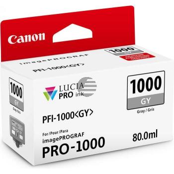 Canon Tintenpatrone grau (0552C001, PFI-1000GY)