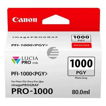 Canon Tintenpatrone grau (0553C001, PFI-1000PGY)