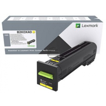 Lexmark Toner-Kit gelb HC (82K0X40)