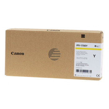 Canon Tintenpatrone gelb (0778C001, PFI-1700Y)