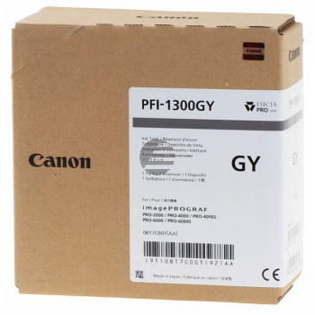 Canon Tintenpatrone grau (0817C001, PFI-1300G)