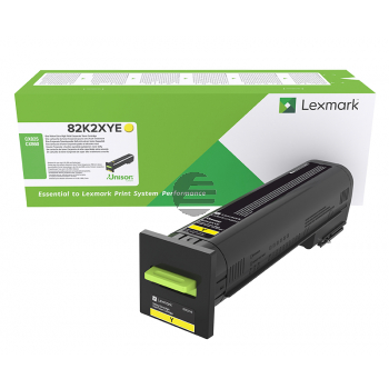 Lexmark Toner-Kit Corporate gelb HC plus (82K2XYE)