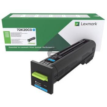 Lexmark Toner-Kit Return cyan (72K20C0)